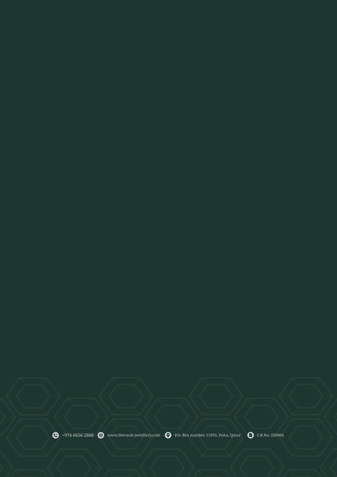 Letterhead cover, back